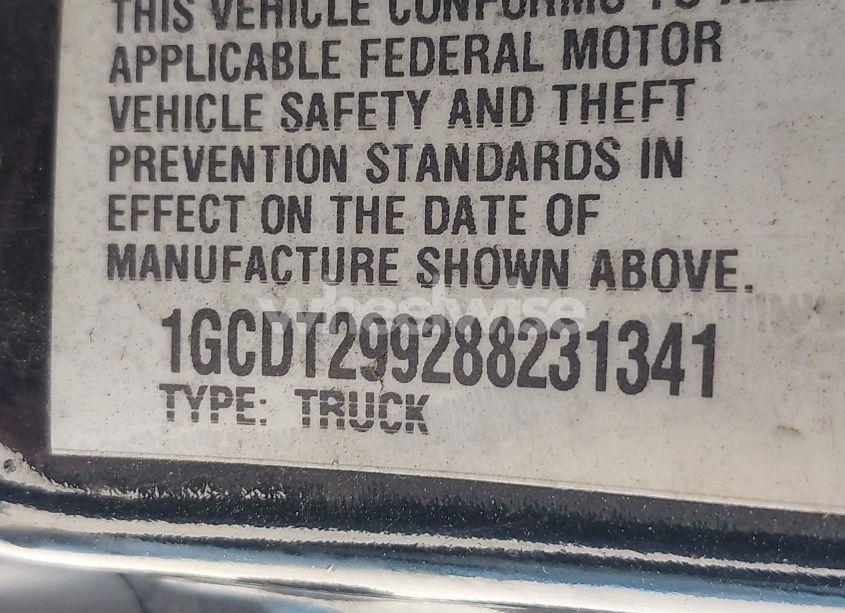 Photo 9 of 2008 Chevrolet Colorado LS (VIN 1GCDT299288231341)