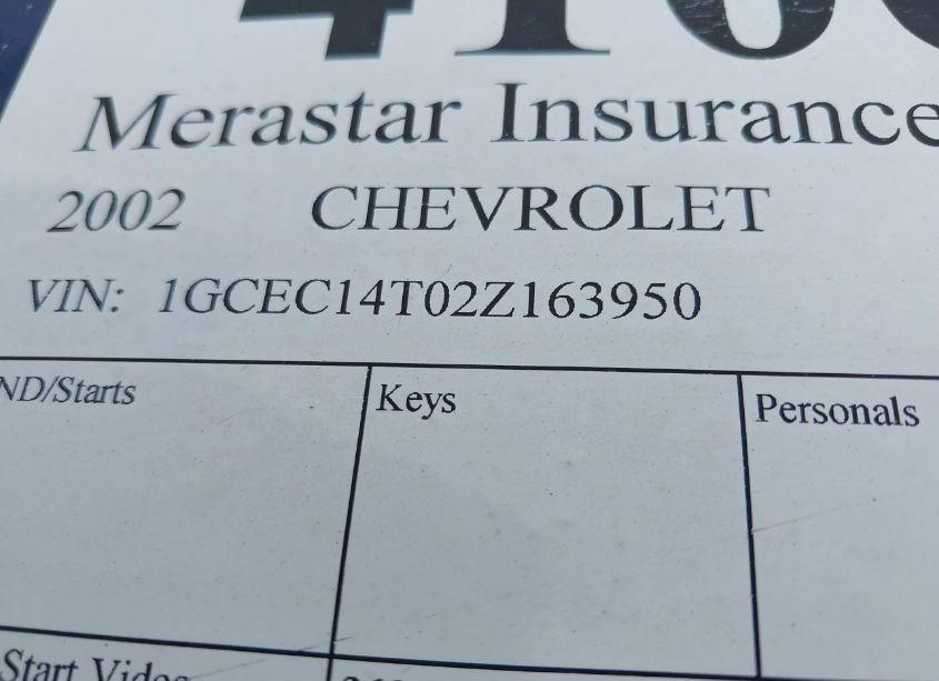 Photo 9 of 2002 Chevrolet Silverado 1500 LS (VIN 1GCEC14T02Z163950)