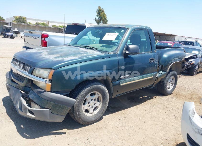 Photo 2 of 2004 Chevrolet Silverado 1500 LS/WORK TRUCK (VIN 1GCEC14T34Z152427)