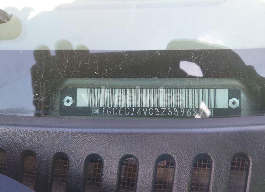 Photo 9 of 2003 Chevrolet Silverado 1500 LS (VIN 1GCEC14V03Z339687)