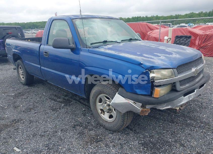 2004 Chevrolet Silverado 1500 WORK TRUCK (VIN 1GCEC14V44Z263070) main photo