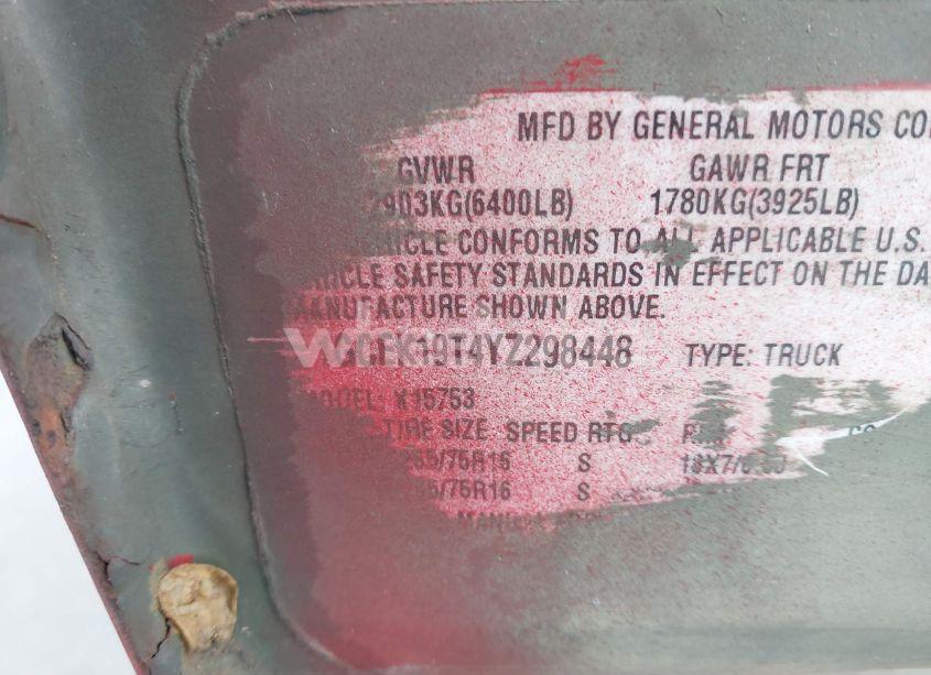 Photo 9 of 2003 Chevrolet Silverado 1500 WORK TRUCK (VIN 1GCEC14V53Z118893)