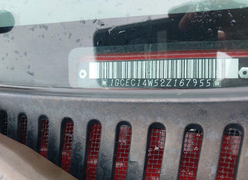 Photo 9 of 2002 Chevrolet Silverado 1500 COMMERCIAL (VIN 1GCEC14W52Z167955)