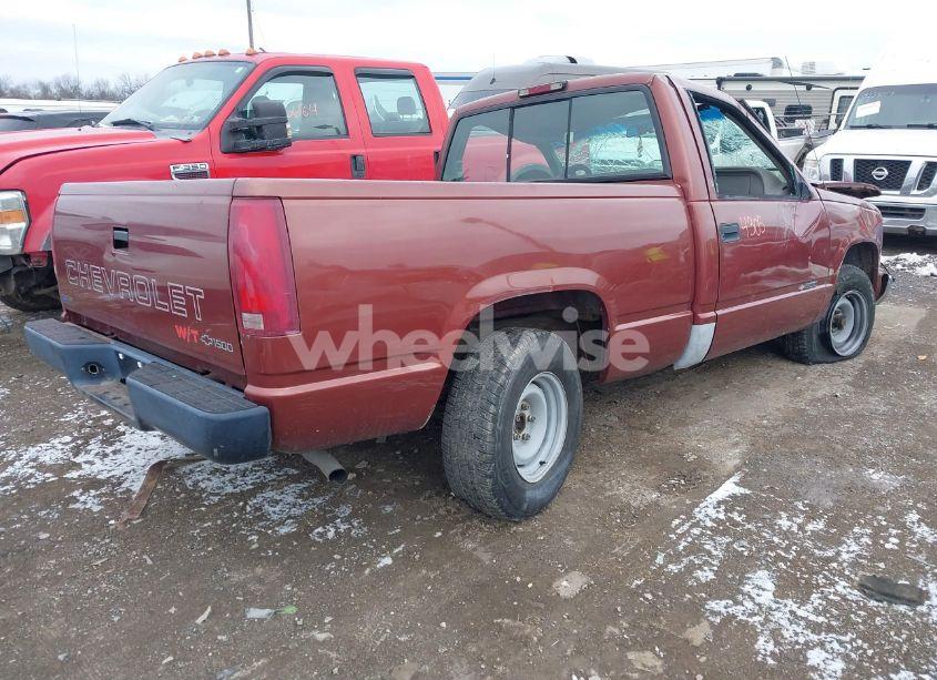 Photo 4 of 1998 Chevrolet C1500 FLEETSIDE W/T (VIN 1GCEC14W7WZ270770)