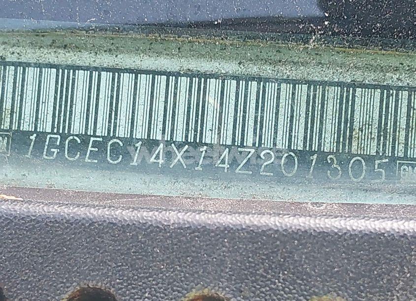 Photo 9 of 2004 Chevrolet Silverado 1500 WORK TRUCK (VIN 1GCEC14X14Z201305)