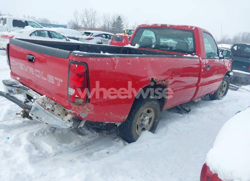 Photo 4 of 2004 Chevrolet Silverado 1500 WORK TRUCK (VIN 1GCEC14X14Z352435)