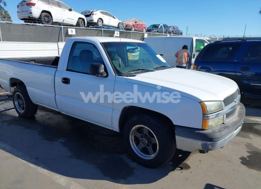 2004 Chevrolet Silverado 1500 WORK TRUCK (VIN 1GCEC14X34Z297647) main photo
