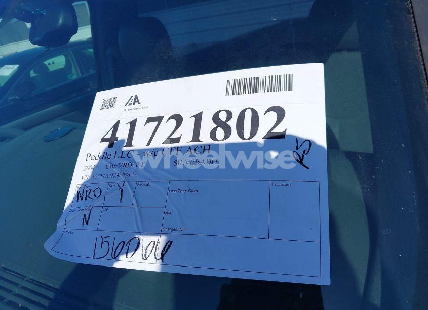 Photo 11 of 2004 Chevrolet Silverado 1500 WORK TRUCK (VIN 1GCEC14X34Z297647)