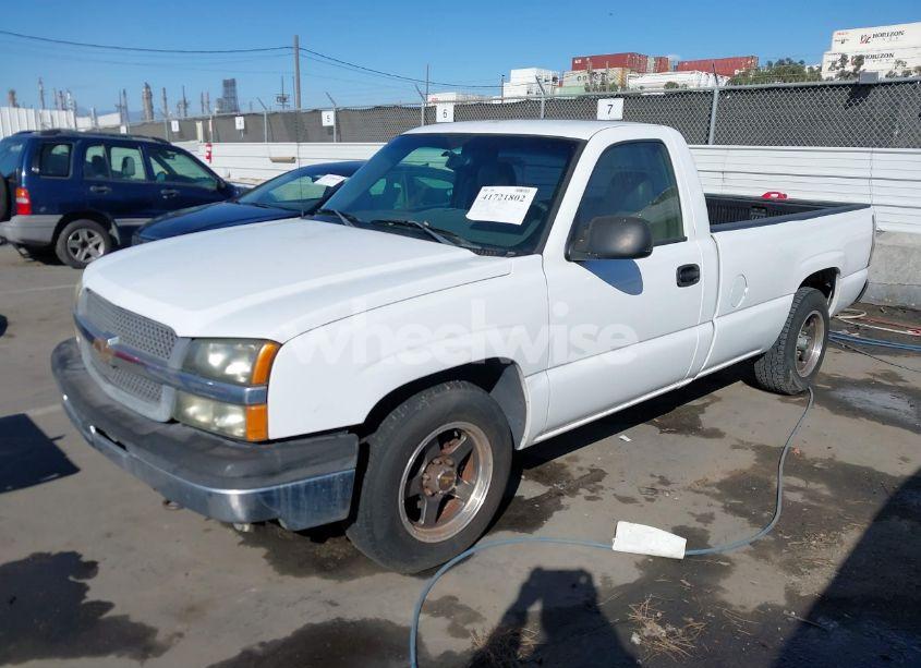 Photo 2 of 2004 Chevrolet Silverado 1500 WORK TRUCK (VIN 1GCEC14X34Z297647)