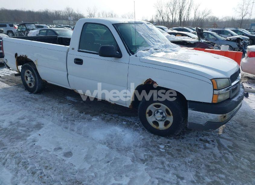 2004 Chevrolet Silverado 1500 WORK TRUCK (VIN 1GCEC14X44Z236873) main photo