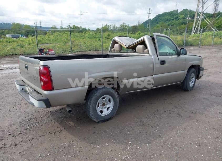 Photo 4 of 2003 Chevrolet Silverado 1500 WORK TRUCK (VIN 1GCEC14X63Z108102)