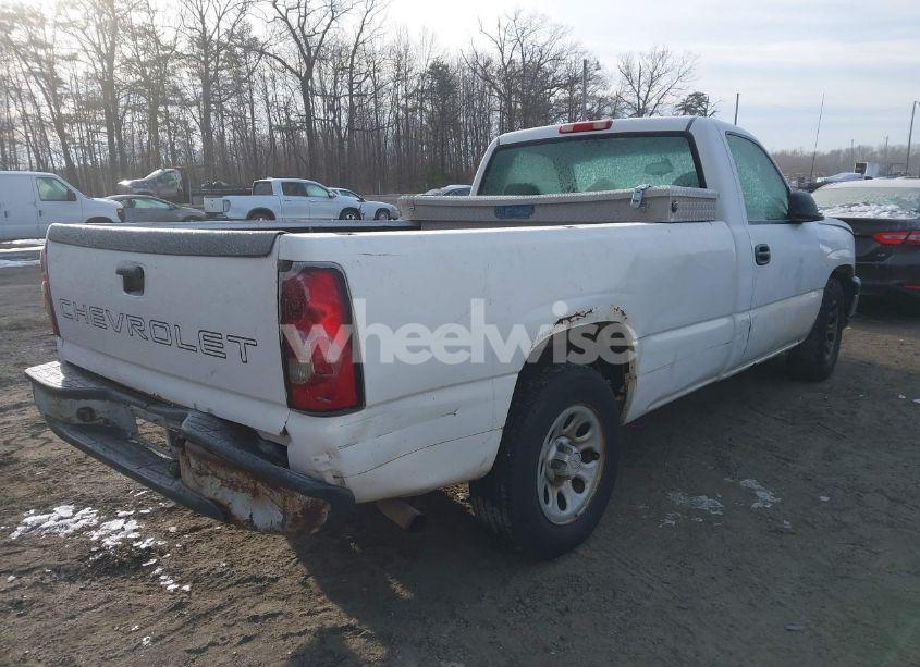 Photo 4 of 2007 Chevrolet Silverado 1500 CLASSIC WORK TRUCK (VIN 1GCEC14X97Z125840)