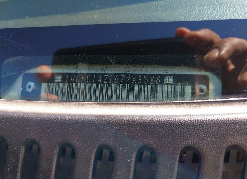 Photo 9 of 2006 Chevrolet Silverado 1500 WORK TRUCK (VIN 1GCEC14Z16Z285386)