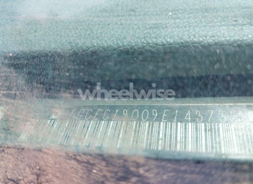 Photo 16 of 2009 Chevrolet Silverado 1500 WORK TRUCK (VIN 1GCEC19009E143732)