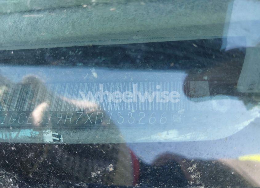 Photo 9 of 1999 Chevrolet C1500 LS (VIN 1GCEC19R7XR133266)