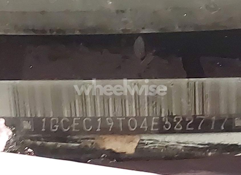 Photo 9 of 2004 Chevrolet Silverado 1500 WORK TRUCK (VIN 1GCEC19T04E382717)