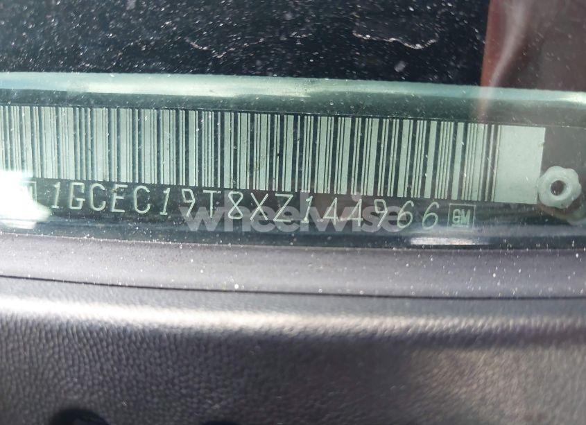 Photo 9 of 1999 Chevrolet Silverado 1500 LT (VIN 1GCEC19T8XZ144966)