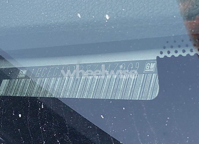 Photo 9 of 2008 Chevrolet Silverado 1500 WORK TRUCK (VIN 1GCEC19X28Z147009)