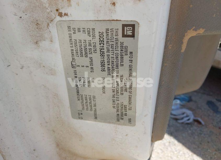 Photo 9 of 2007 Chevrolet Silverado 1500 WORK TRUCK (VIN 1GCEK14C47Z626649)