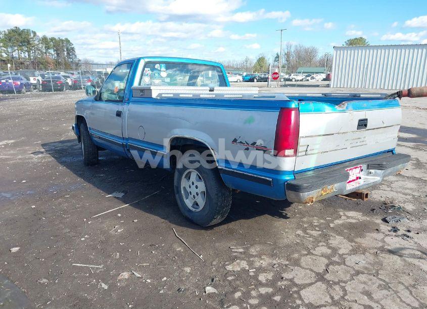 Photo 6 of 1992 Chevrolet Gmt-400 K1500 (VIN 1GCEK14K3NE213228)