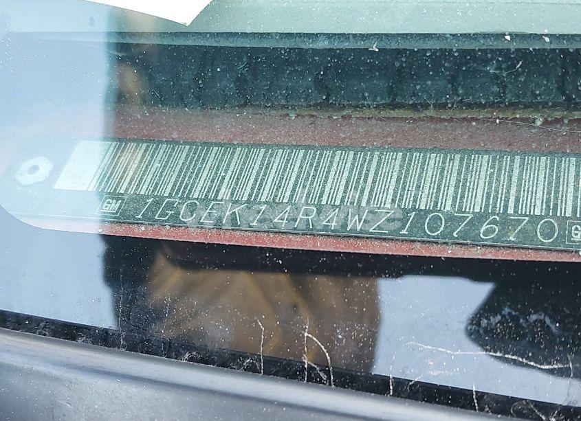 Photo 9 of 1998 Chevrolet K1500 SPORTSIDE (VIN 1GCEK14R4WZ107670)