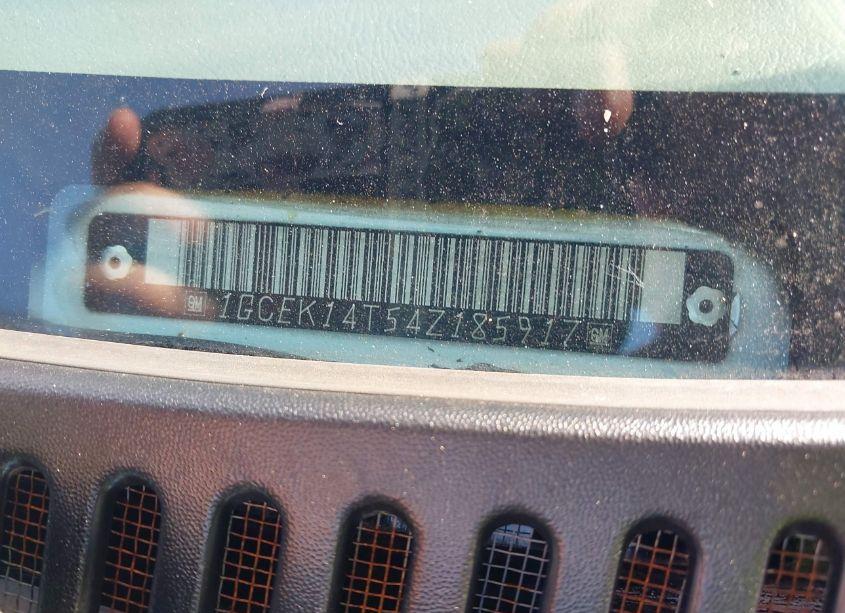 Photo 9 of 2004 Chevrolet Silverado 1500 Z71 (VIN 1GCEK14T54Z185917)