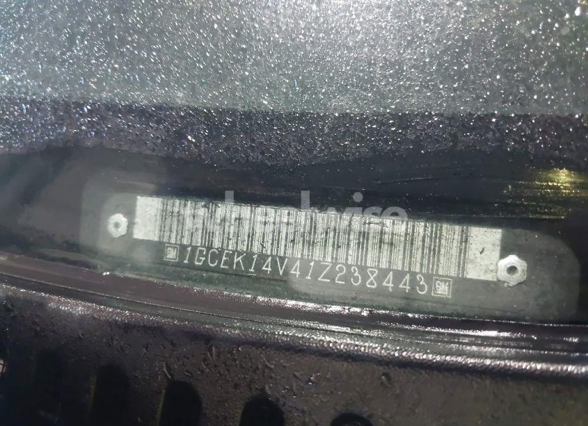 Photo 9 of 2001 Chevrolet Silverado 1500 LS (VIN 1GCEK14V41Z238443)