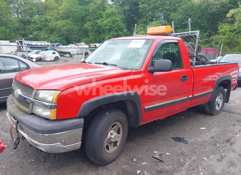 Photo 2 of 2003 Chevrolet Silverado 1500 WORK TRUCK (VIN 1GCEK14V43Z110061)