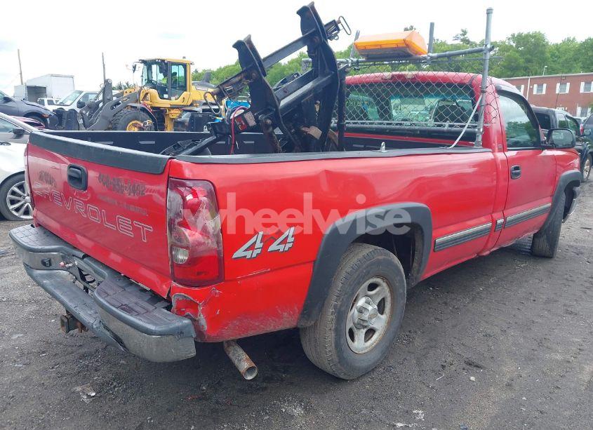 Photo 4 of 2003 Chevrolet Silverado 1500 WORK TRUCK (VIN 1GCEK14V43Z110061)