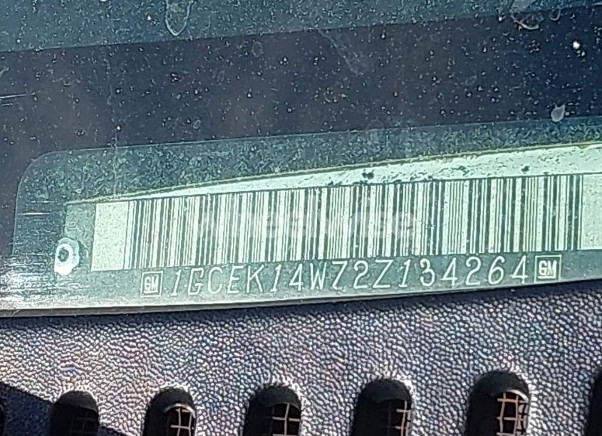 Photo 9 of 2002 Chevrolet Silverado 1500 (VIN 1GCEK14W72Z134264)