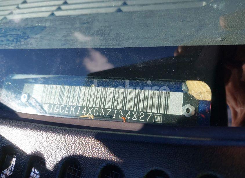 Photo 9 of 2003 Chevrolet Silverado 1500 (VIN 1GCEK14X03Z134827)