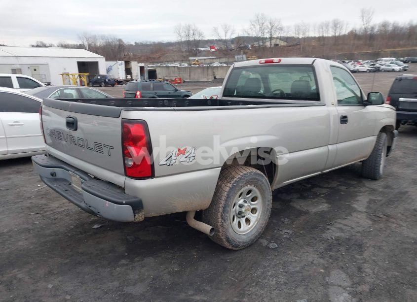 Photo 4 of 2005 Chevrolet Silverado 1500 WORK TRUCK (VIN 1GCEK14X35Z147042)