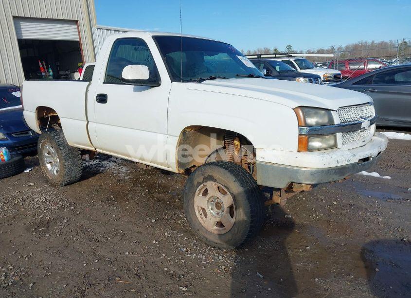 2004 Chevrolet Silverado 1500 WORK TRUCK (VIN 1GCEK14X44Z285008) main photo