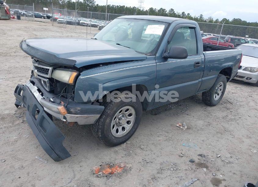 Photo 2 of 2006 Chevrolet Silverado 1500 WORK TRUCK (VIN 1GCEK14X66Z145965)