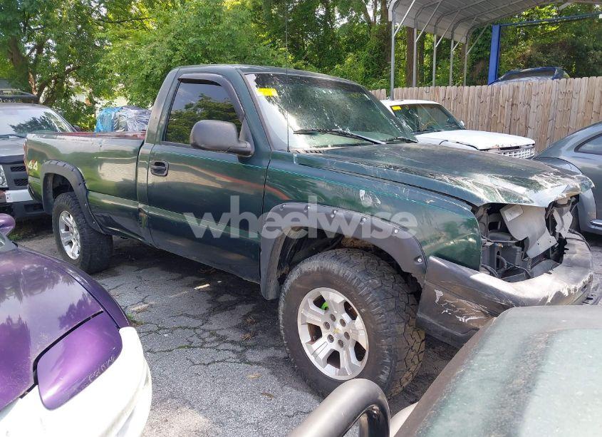 2004 Chevrolet Silverado 1500 WORK TRUCK (VIN 1GCEK14X84Z316339) main photo