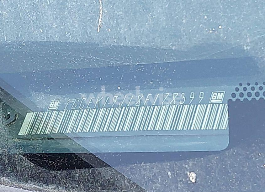 Photo 9 of 2008 Chevrolet Silverado 1500 LT1 (VIN 1GCEK19J18E178399)