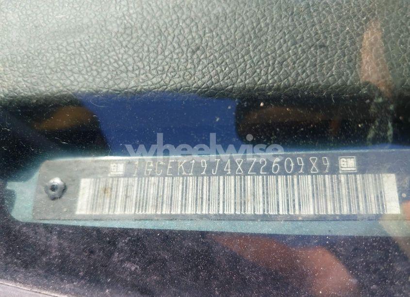 Photo 9 of 2008 Chevrolet Silverado 1500 LT1 (VIN 1GCEK19J48Z260989)