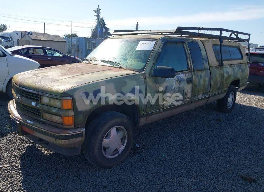 Photo 2 of 1997 Chevrolet K1500 FLEETSIDE (VIN 1GCEK19R1VE268315)