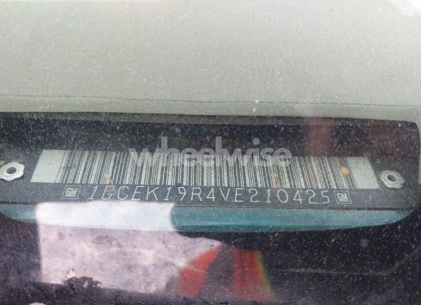 Photo 9 of 1997 Chevrolet K1500 FLEETSIDE (VIN 1GCEK19R4VE210425)