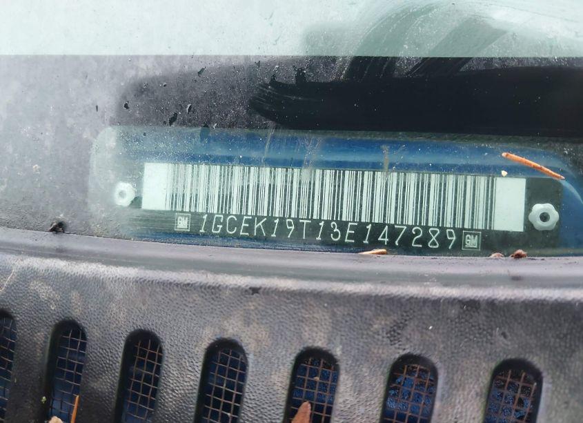 Photo 9 of 2003 Chevrolet Silverado 1500 LS (VIN 1GCEK19T13E147289)