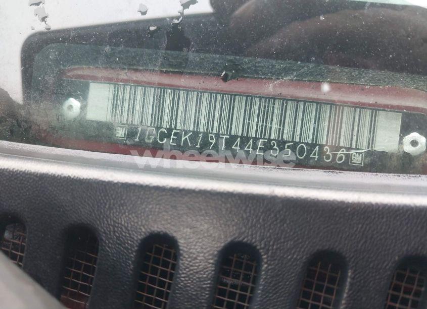 Photo 12 of 2004 Chevrolet Silverado 1500 Z71 (VIN 1GCEK19T44E350436)