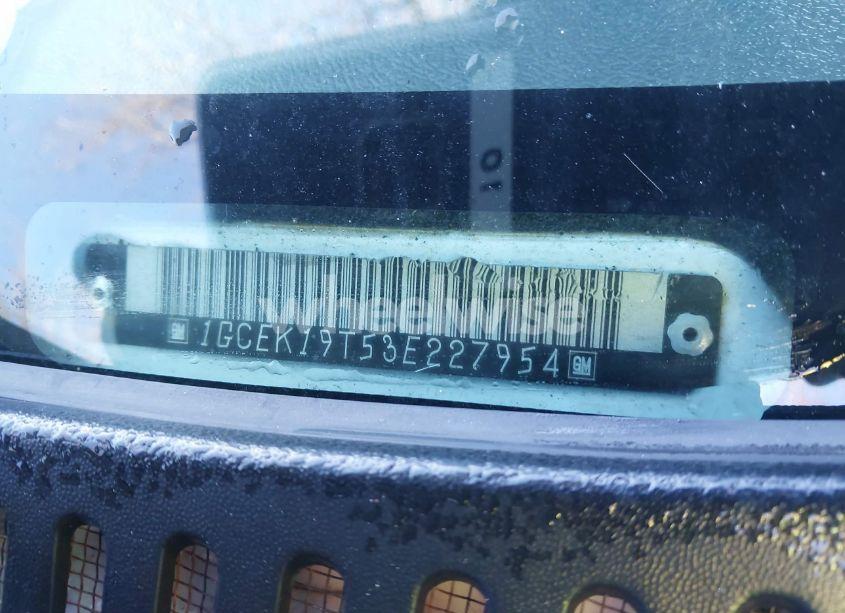 Photo 9 of 2003 Chevrolet Silverado 1500 LT (VIN 1GCEK19T53E227954)