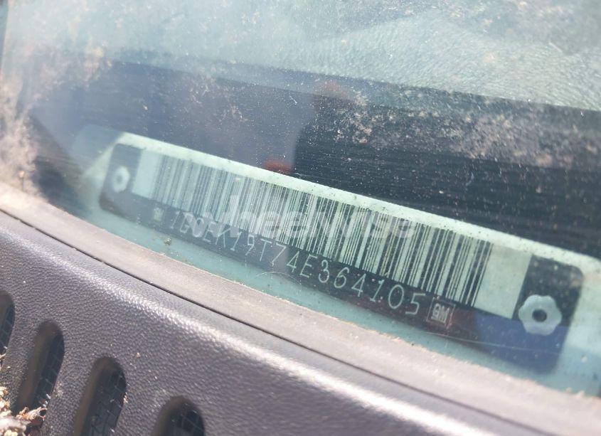 Photo 9 of 2004 Chevrolet Silverado 1500 Z71 (VIN 1GCEK19T74E364105)