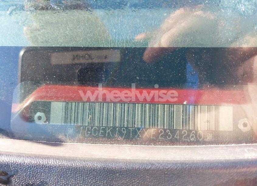 Photo 9 of 1999 Chevrolet Silverado 1500 (VIN 1GCEK19TXXE234260)