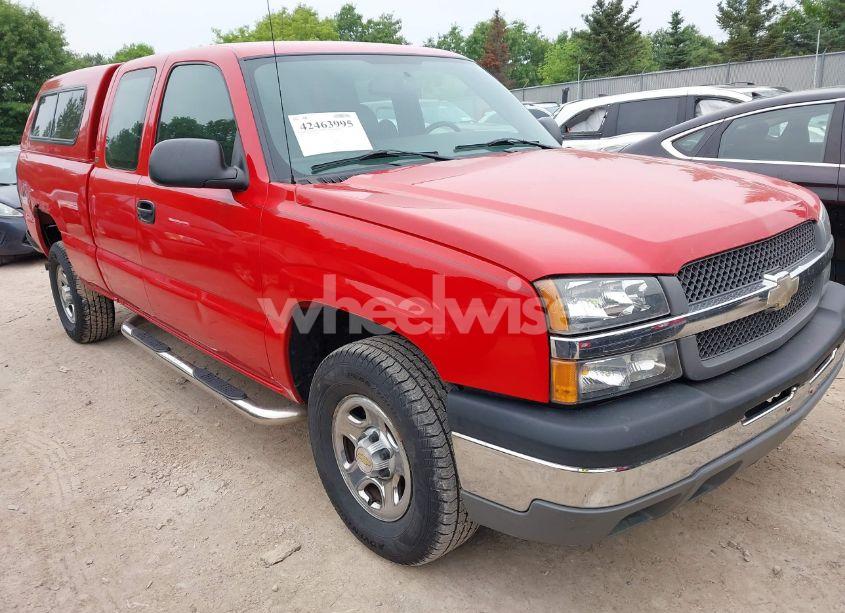 2004 Chevrolet Silverado 1500 WORK TRUCK (VIN 1GCEK19V24E380617) main photo