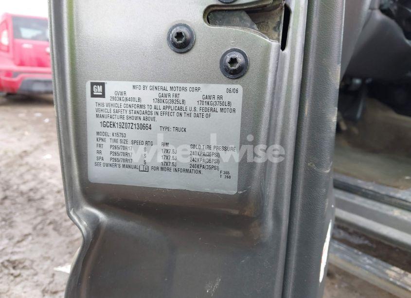 Photo 9 of 2007 Chevrolet Silverado 1500 CLASSIC LT1 (VIN 1GCEK19Z07Z130664)