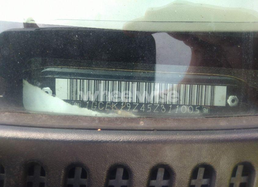 Photo 9 of 2005 Chevrolet Silverado 1500 Z71 (VIN 1GCEK19Z45Z311005)