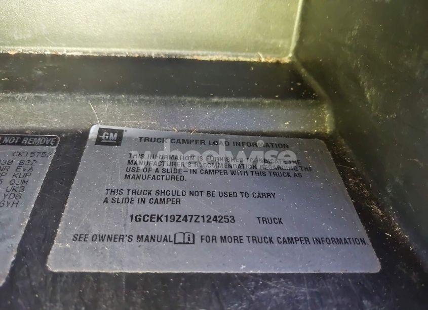 Photo 9 of 2007 Chevrolet Silverado 1500 CLASSIC LT1 (VIN 1GCEK19Z47Z124253)