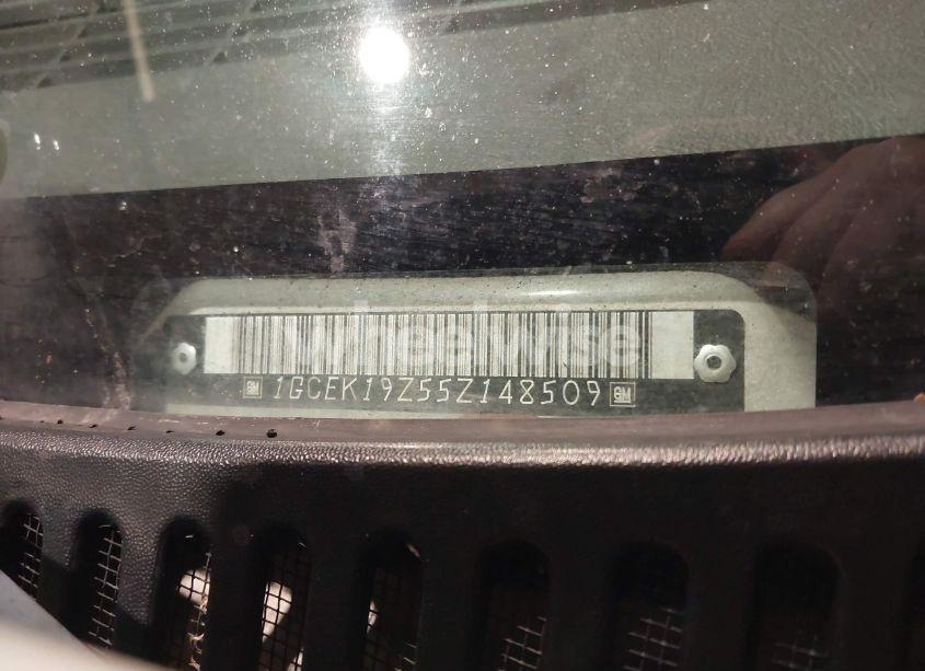 Photo 9 of 2005 Chevrolet Silverado 1500 Z71 (VIN 1GCEK19Z55Z148509)