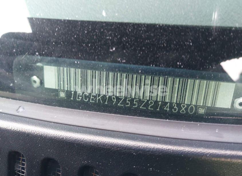 Photo 9 of 2005 Chevrolet Silverado 1500 Z71 (VIN 1GCEK19Z55Z214380)